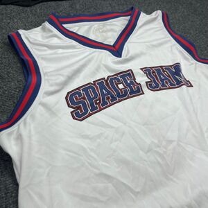 Space Jam Tune Squad Basketball Movie White Jersey and Shorts Set